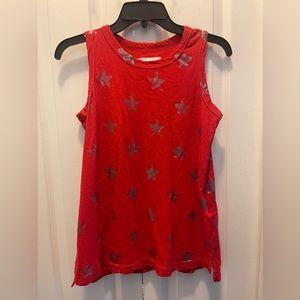 Current/Elliot Muscle Tee with Star Foul
